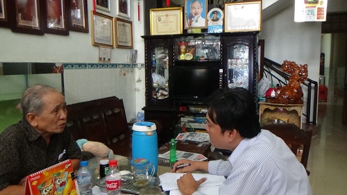 7-26-2017 Phường Xuân Hòa khảo sát thông tin về Bà Mẹ Việt Nam Anh hùng (2).JPG