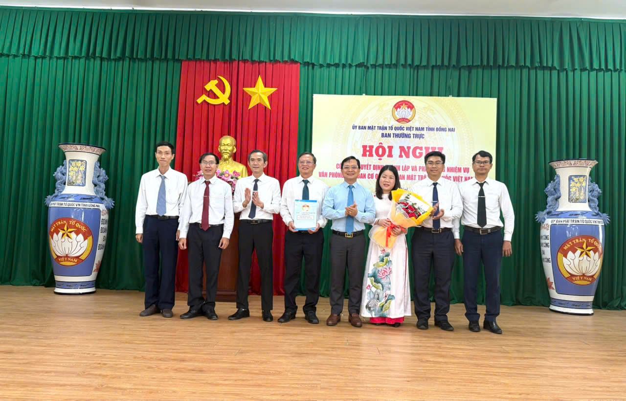 Đồng Nai: Khởi đầu mới cho hệ thống Mặt trận tinh gọn, hiệu quả 