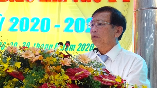 BI THU THANH UY PHAT BIEU KHAI MAC DAI HOI TRU BI.jpg