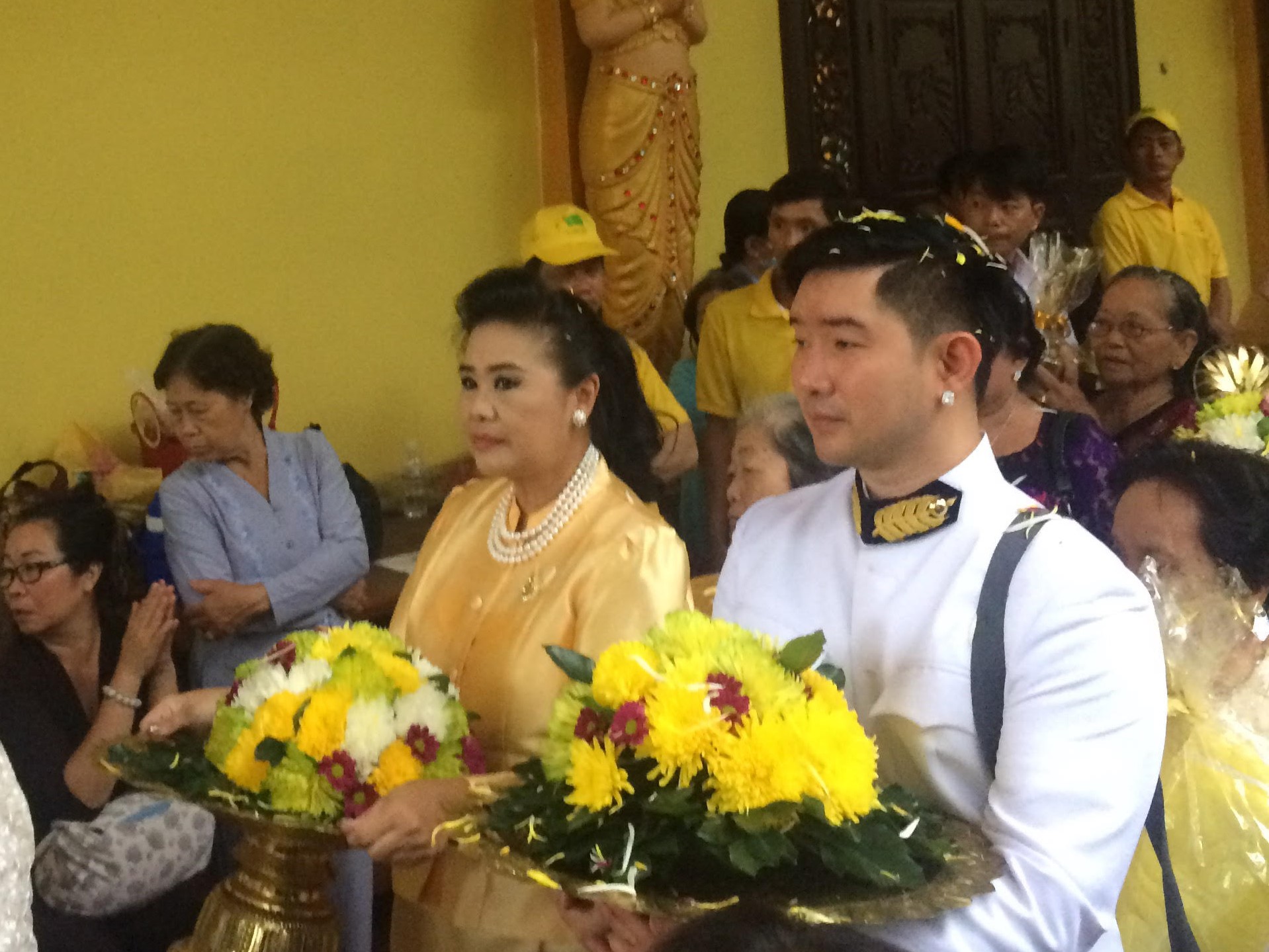 lễ kathina, đoàn thai lan.jpg