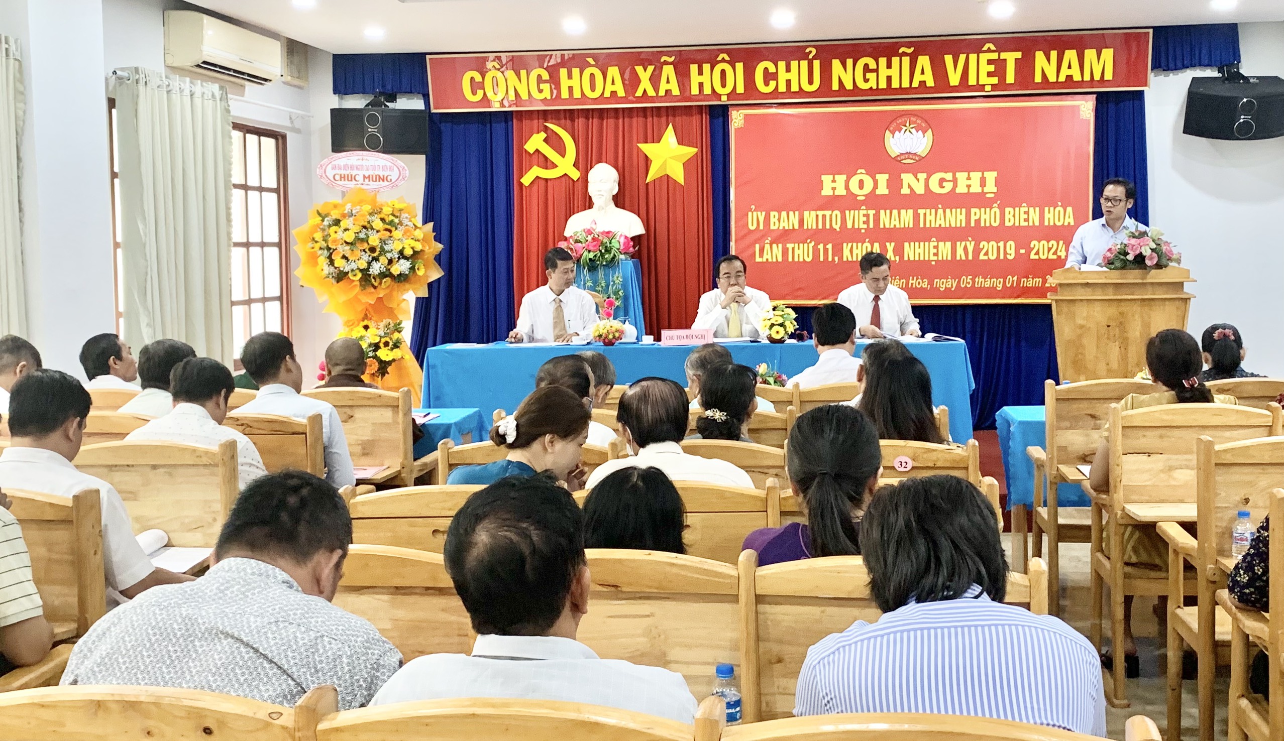 Tổ chức Hội nghị Ủy ban MTTQ Việt Nam thành phố Biên Hòa, lần thứ 11, khóa X, nhiệm kỳ 2019 – 2024, ...