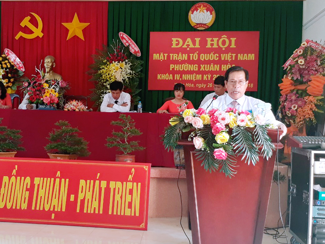 3. Ông Nguyễn Ngọc Mai - Bí thư Đảng ủy phường phát biểu chỉ đạo.jpg