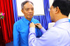 CHI BỘ LIÊN ĐOÀN LAO ĐỘNG TỈNH: TRANG TRỌNG TỔ CHỨC LỄ TRAO TẶNG HUY HIỆU 50 NĂM TUỔI ĐẢNG