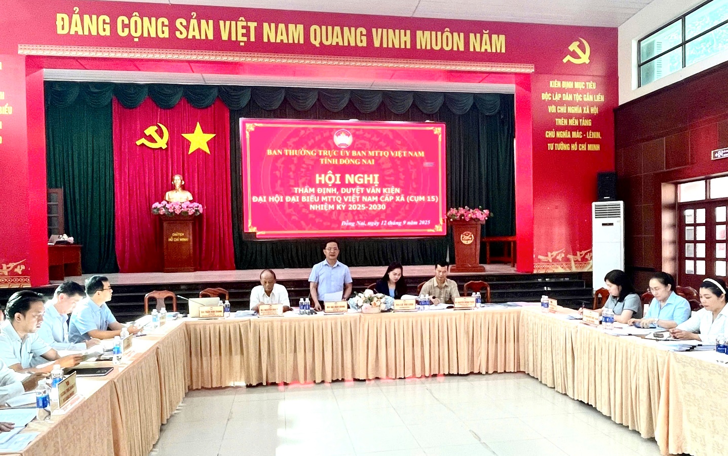 Chuẩn bị chu đáo các công tác tổ chức Đại hội Mặt trận Tổ quốc cấp cơ sở, nhiệm kỳ 2025 - 2030