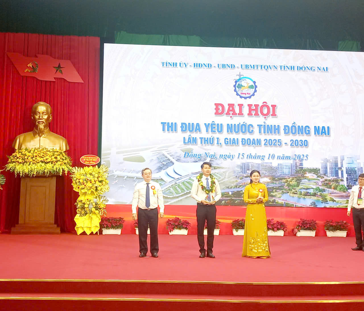 Các điển hình tiên tiến trong hệ thống Mặt trận được tôn vinh, khen thưởng tại Đại hội Thi đua yêu nước tỉnh Đồng Nai lần thứ I